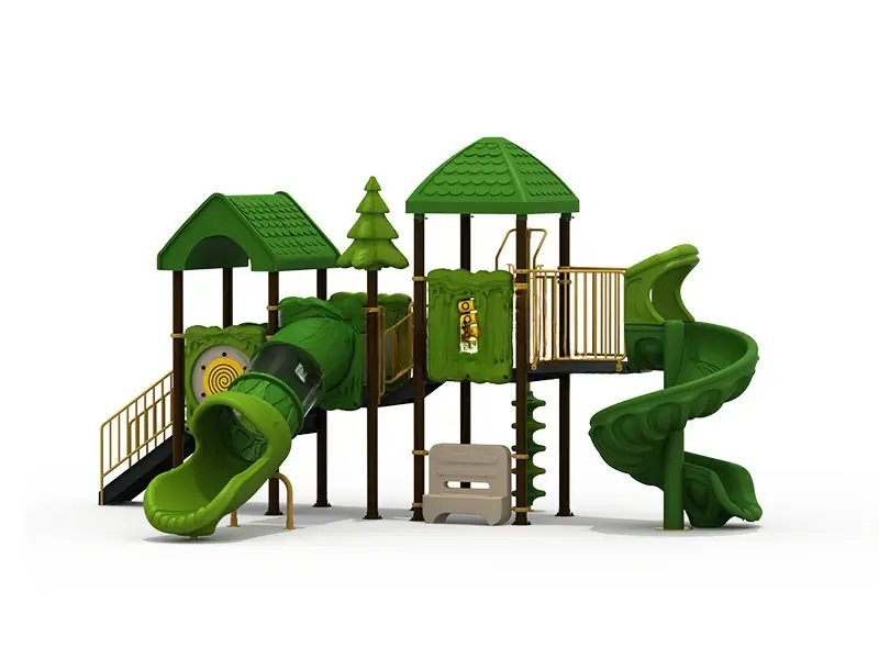 Playground exterior Serie Clásica · 7.7 × 5.1 × 4 m