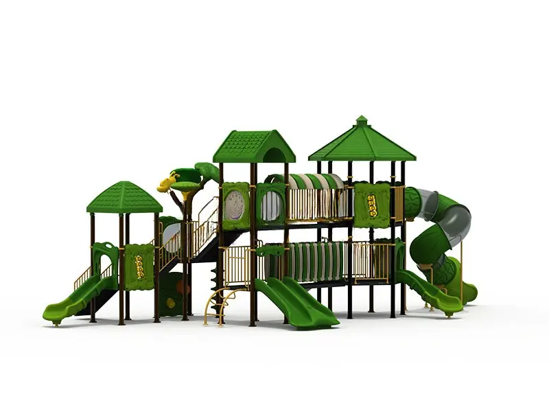 Playground exterior Serie Clásica · 13.5 × 6.8 × 5.3 m