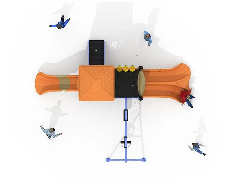 Playground exterior Serie Clásica · 6.3 × 4.8 × 3.65 m