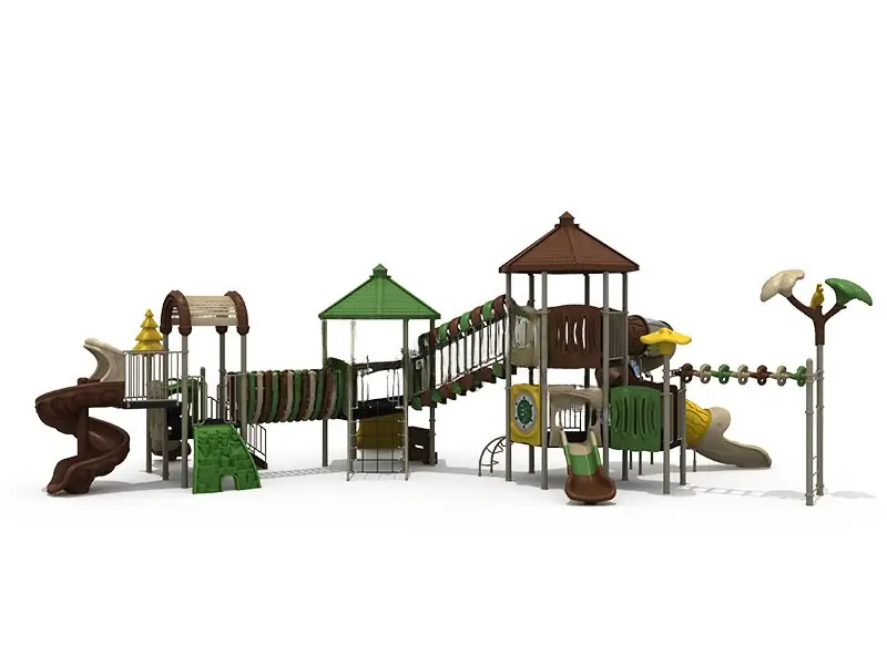 Playground exterior Serie Clásica · 12.7 × 7.7 × 3.8 m
