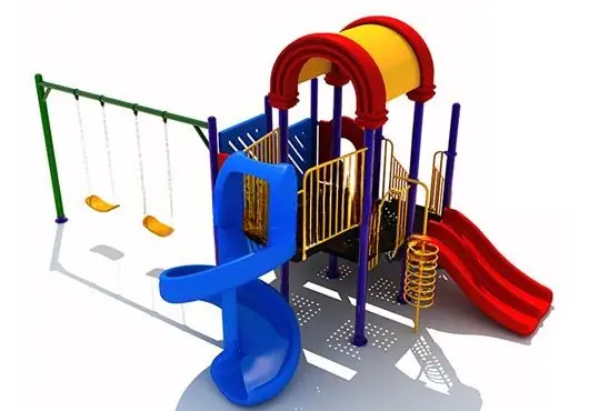Playground exterior Serie Clásica · 7.89 × 5.97 × 3.88 m