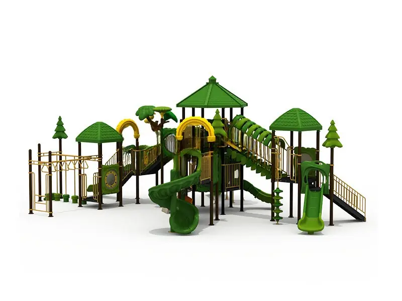 Playground exterior Serie Clásica · 14 × 9.8 × 5.3 m
