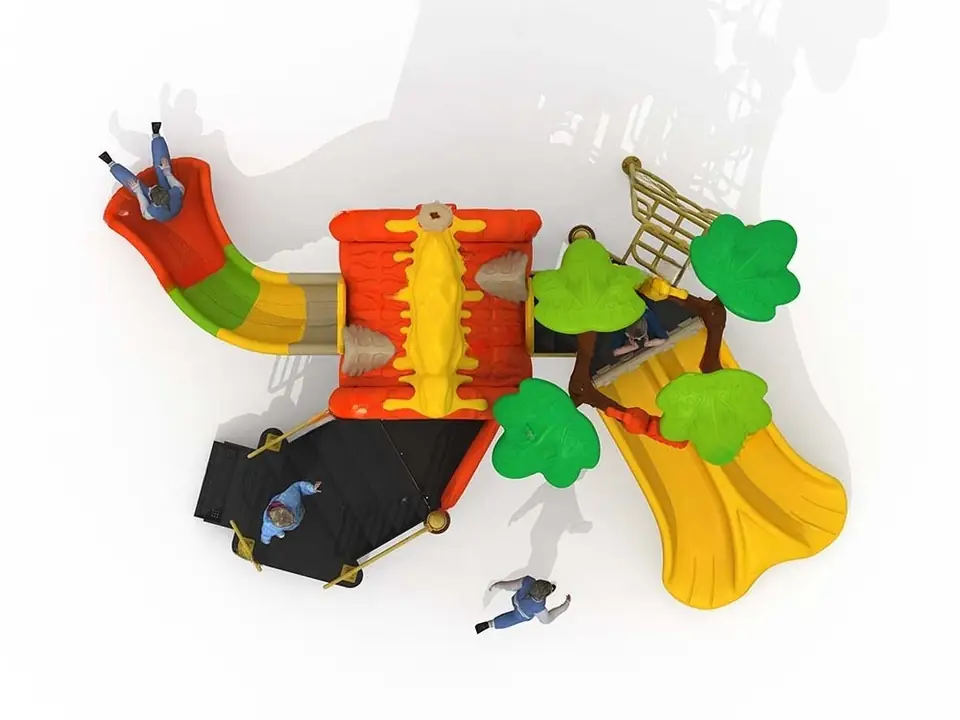 Playground exterior Serie Cuentos de hadas · 5.75 × 3.8 × 4.2 m