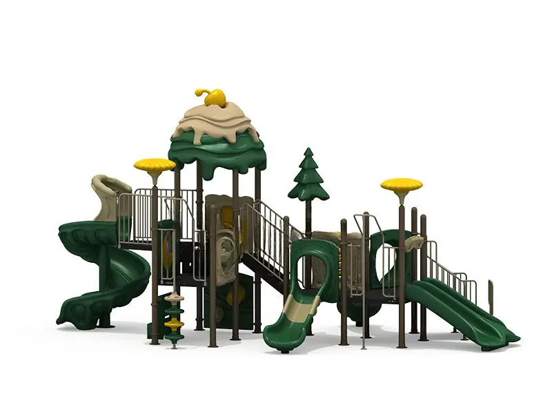 Playground exterior Serie Cuentos de hadas · 9.2 × 5 × 4.6 m