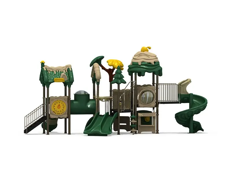 Playground exterior Serie Cuentos de hadas · 9.7 × 5.3 × 4.6 m