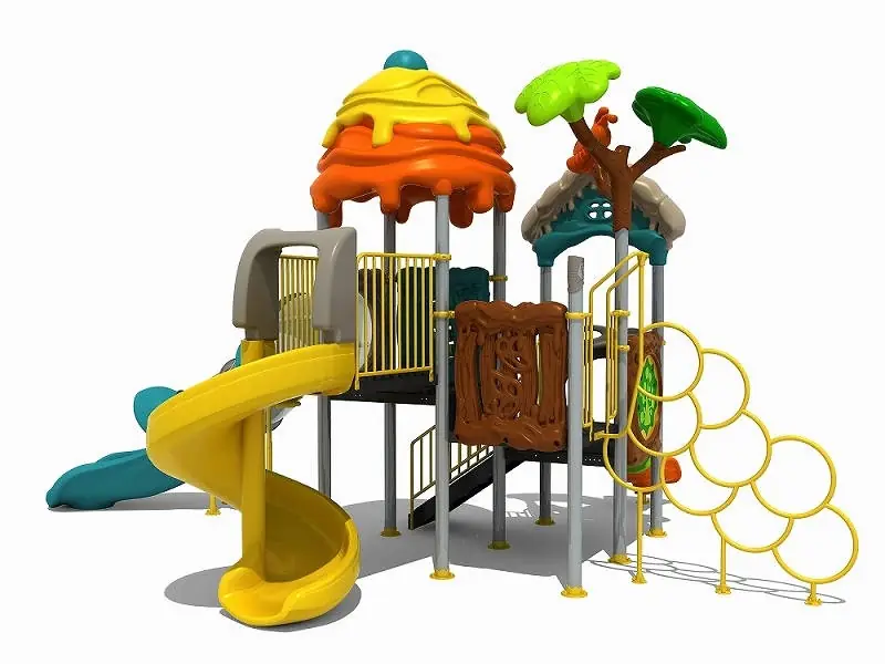 Playground exterior Serie Cuentos de hadas · 7.62 × 6.58 × 4.8 m