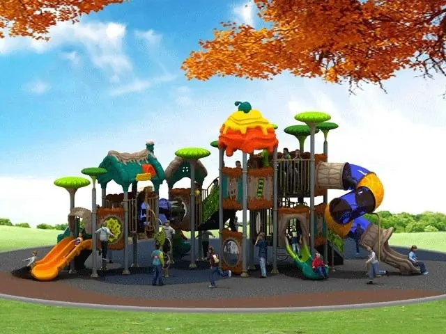 Playground exterior Serie Cuentos de hadas · 10.4 × 8.9 × 5.3 m