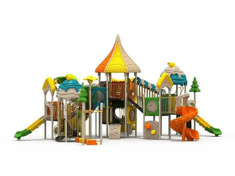 Playground exterior Serie Cuentos de hadas · 13.5 × 10.6 × 6.7 m