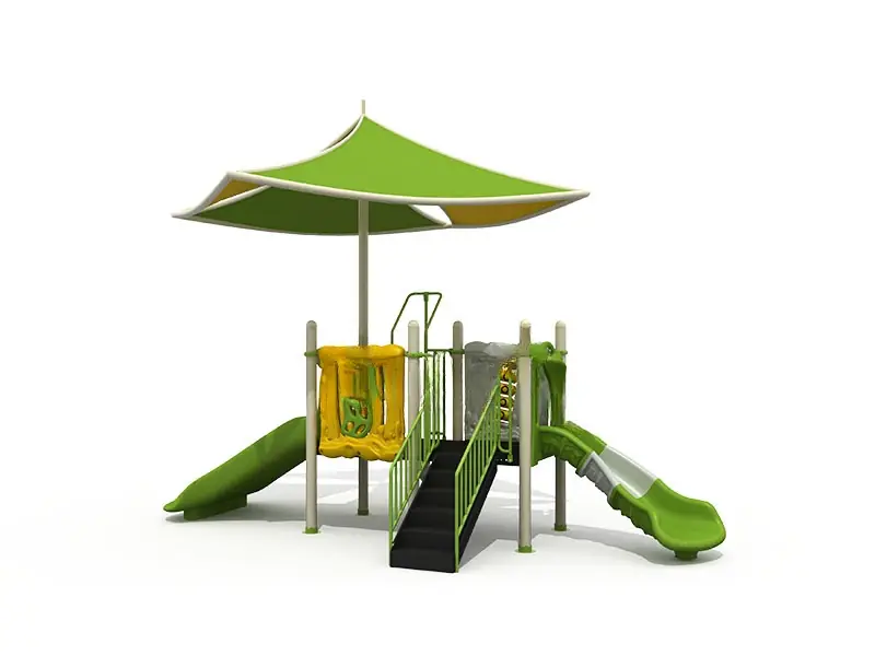 Playground exterior Serie Cuentos de hadas · 6.8 × 5.3 × 4.7 m