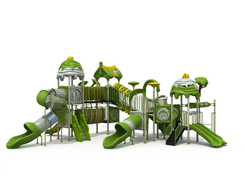 Playground exterior Serie Cuentos de hadas · 12.7 × 12.6 × 5.5 m