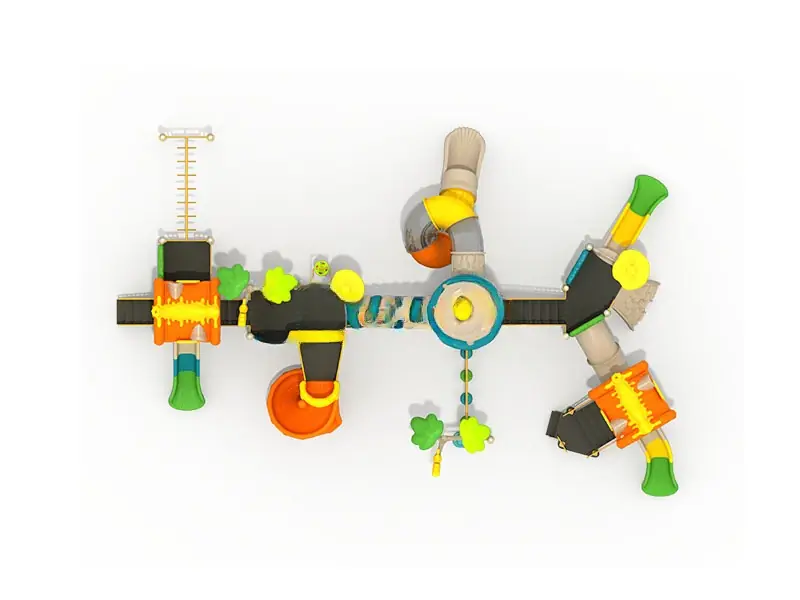 Playground exterior Serie Cuentos de hadas · 13.7 × 9 × 5.6 m