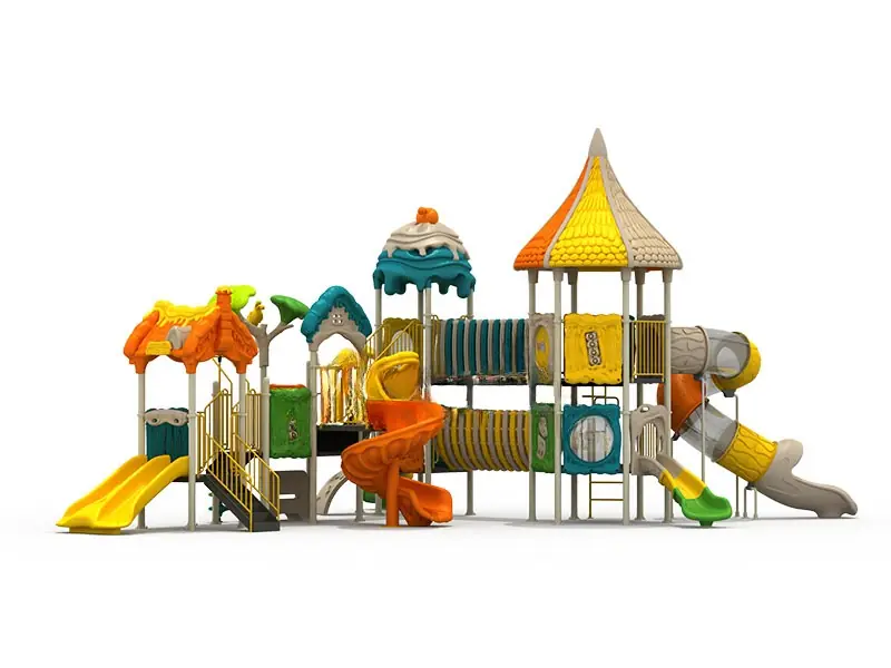 Playground exterior Serie Cuentos de hadas · 12.7 × 9.3 × 6.7 m