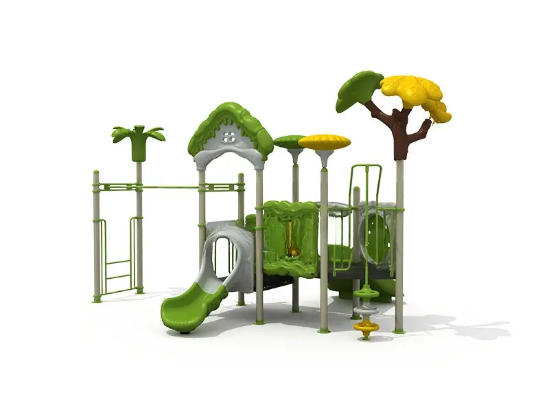 Playground exterior Serie Cuentos de hadas · 7.3 × 4.65 × 4 m