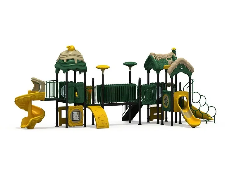Playground exterior Serie Cuentos de hadas · 12.3 × 6.3 × 4.6 m