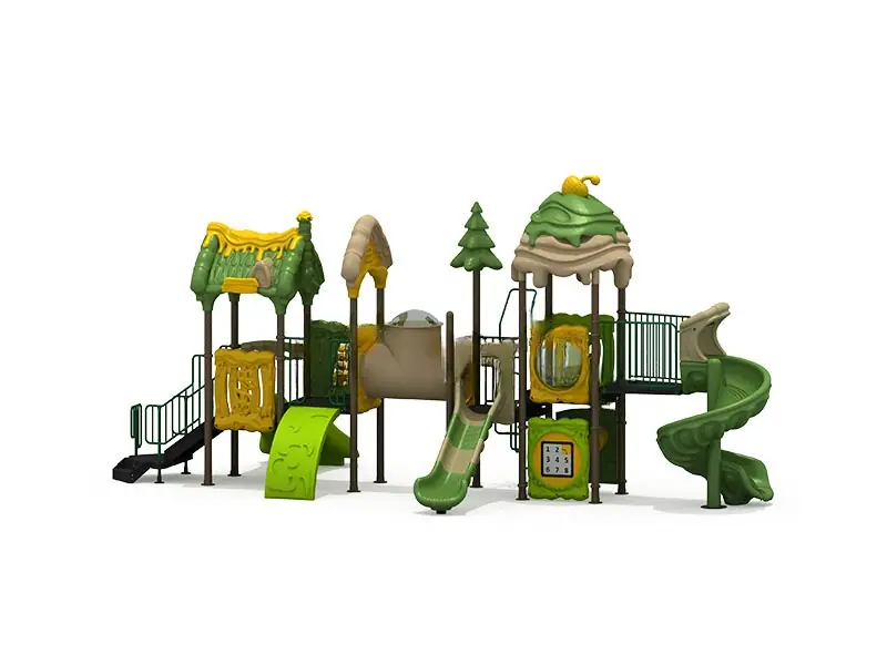 Playground exterior Serie Cuentos de hadas · 10.5 × 5.5 × 4.6 m