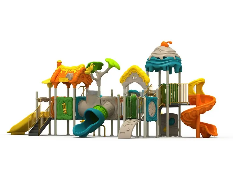 Playground exterior Serie Cuentos de hadas · 12.3 × 6.5 × 4.7 m