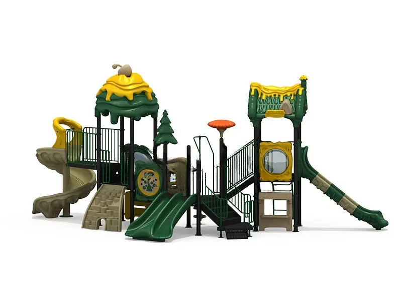 Playground exterior Serie Cuentos de hadas · 10.1 × 6.4 × 4.6 m