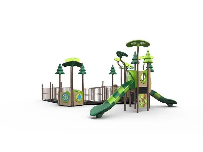 Playground inclusivo · 11.7 × 9.3 × 4.9 m