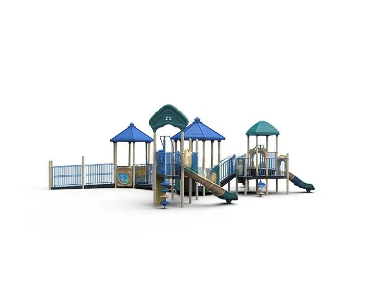 Playground inclusivo · 9.6 × 13 × 4.1 m