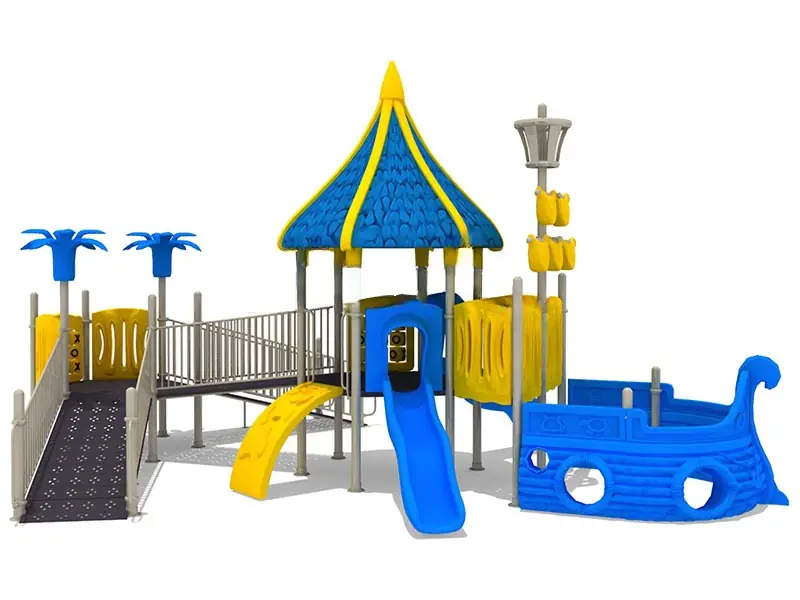 Playground inclusivo · 10.2 × 8.1 × 5.4 m