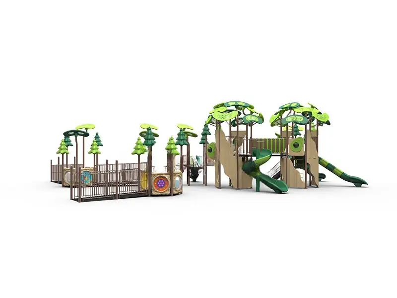 Playground inclusivo · 19.6 × 16.6 × 5.5 m