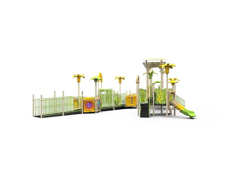 Playground inclusivo · 13.2 × 15 × 4.5 m
