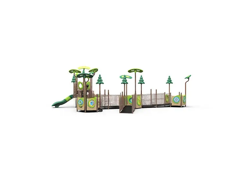Playground inclusivo · 11.6 × 13.4 × 4.9 m