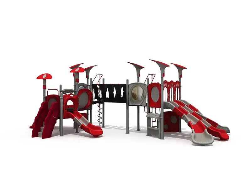 Playground exterior Serie Qing · 10.8 × 6 × 3.7 m