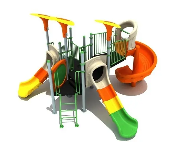 Playground exterior Serie Qing · 5.53 × 6.18 × 3.7 m