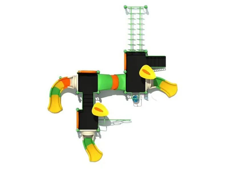 Playground exterior Serie Qing · 7.46 × 6.79 × 3.4 m