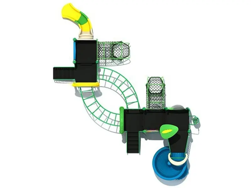 Playground exterior Serie Qing · 9.12 × 7.51 × 3.94 m