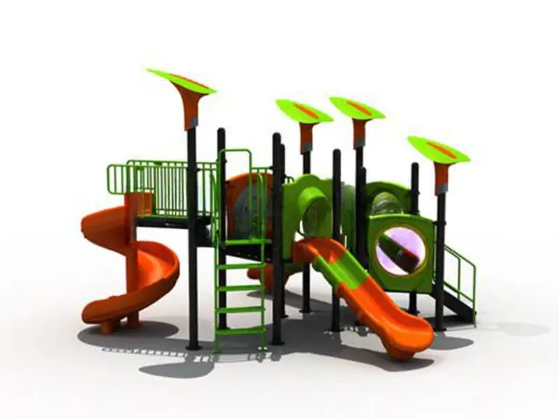 Playground exterior Serie Qing · 5 × 5.2 × 3.3 m