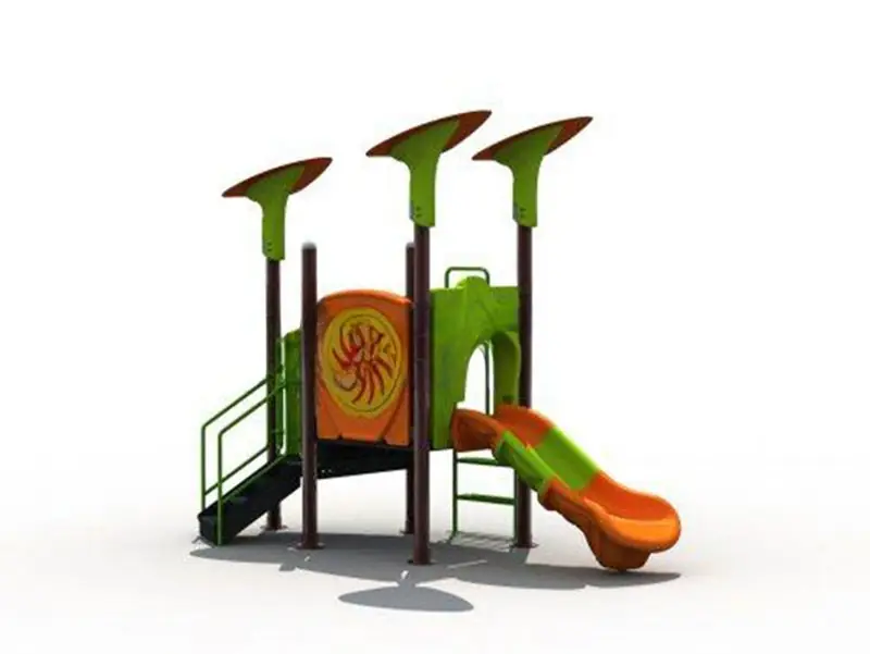 Playground exterior Serie Qing · 2.1 × 4.2 × 2.8 m