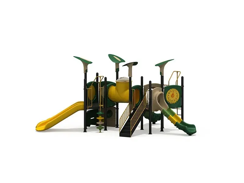 Playground exterior Serie Qing · 8.2 × 5.8 × 3.6 m