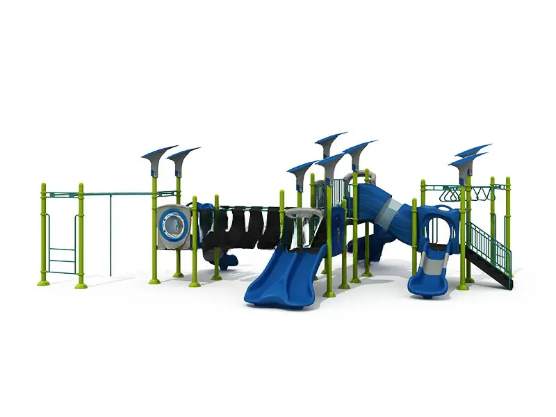 Playground exterior Serie Qing · 11 × 7.65 × 4 m