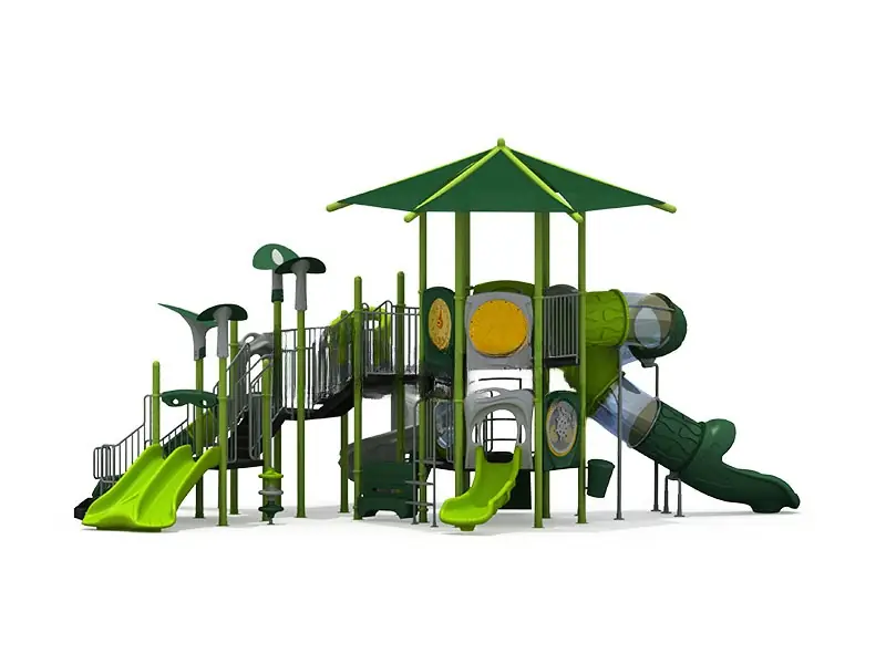 Playground exterior Serie Qing · 9.7 × 9.1 × 5.6 m