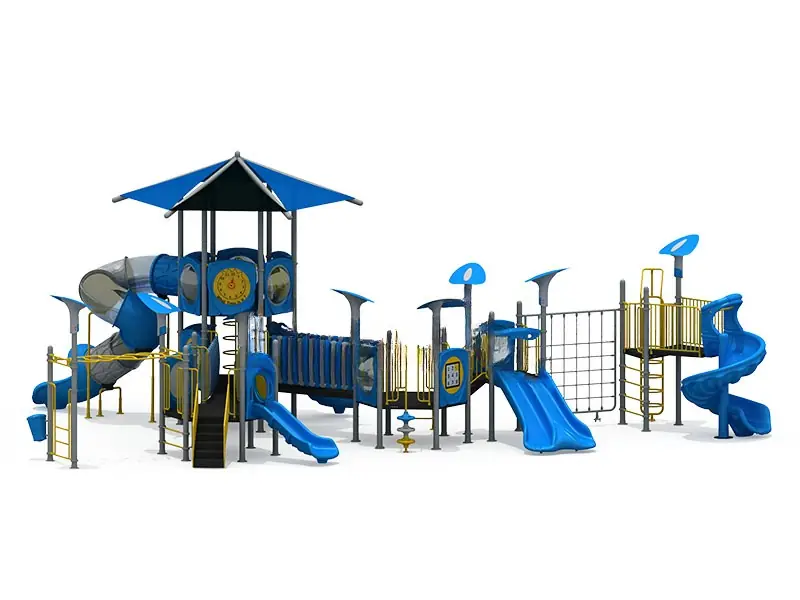 Playground exterior Serie Qing · 15.5 × 9.8 × 5.6 m