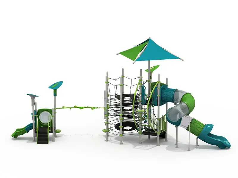 Playground exterior Serie Qing · 12.7 × 8.5 × 6.3 m