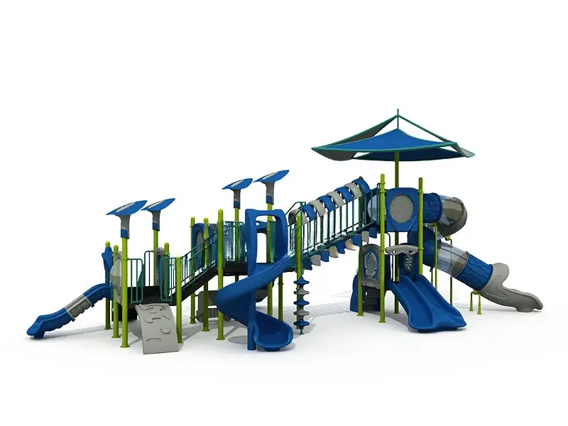 Playground exterior Serie Qing · 13.65 × 6.7 × 5.7 m