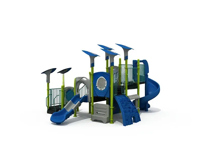 Playground exterior Serie Qing · 5.65 × 6.4 × 3.7 m