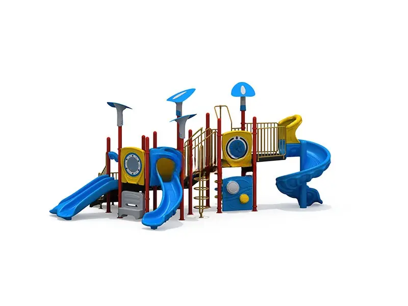 Playground exterior Serie Qing · 9 × 5.7 × 3.8 m