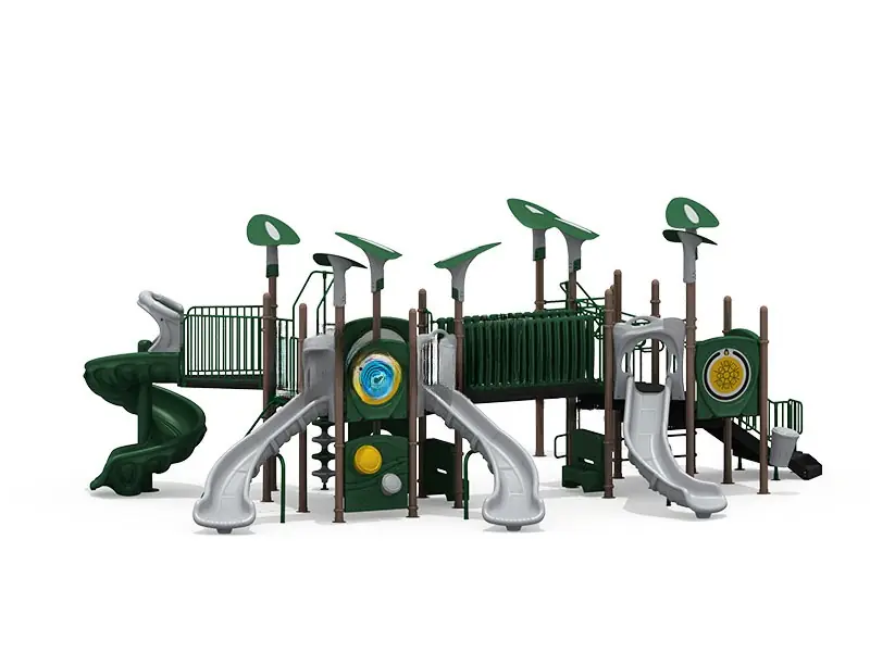 Playground exterior Serie Qing · 10.7 × 7.7 × 3.8 m