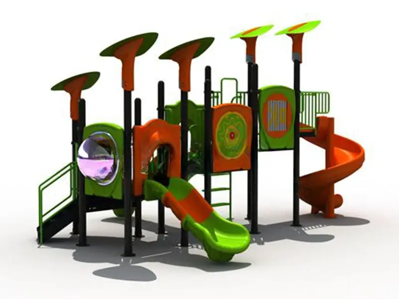 Playground exterior Serie Qing · 6.6 × 5.1 × 3.3 m