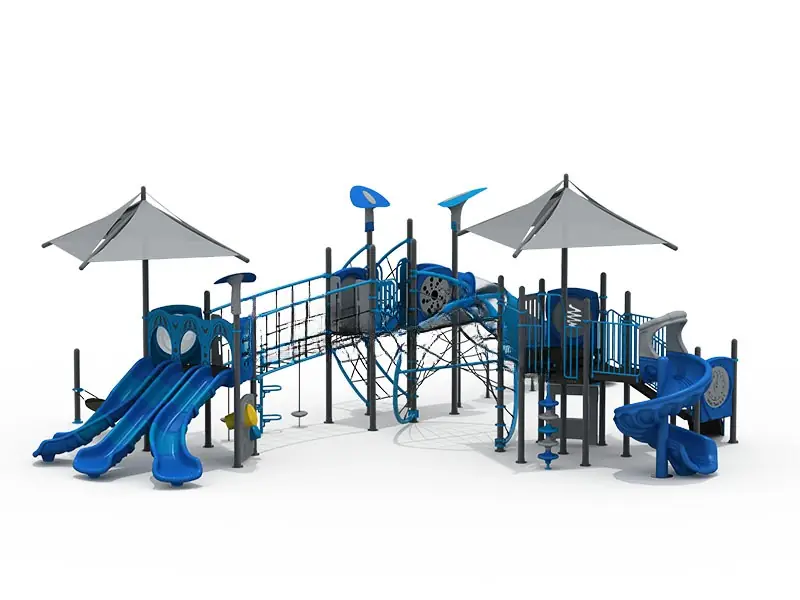 Playground exterior Serie Qing · 14 × 12.5 × 5.2 m