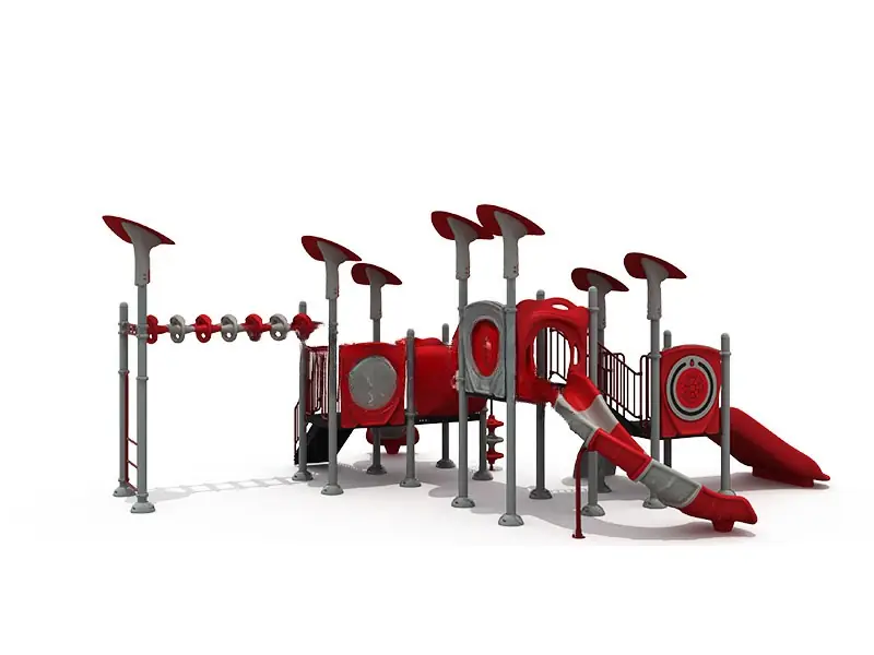 Playground exterior Serie Qing · 9.5 × 7.5 × 3.7 m