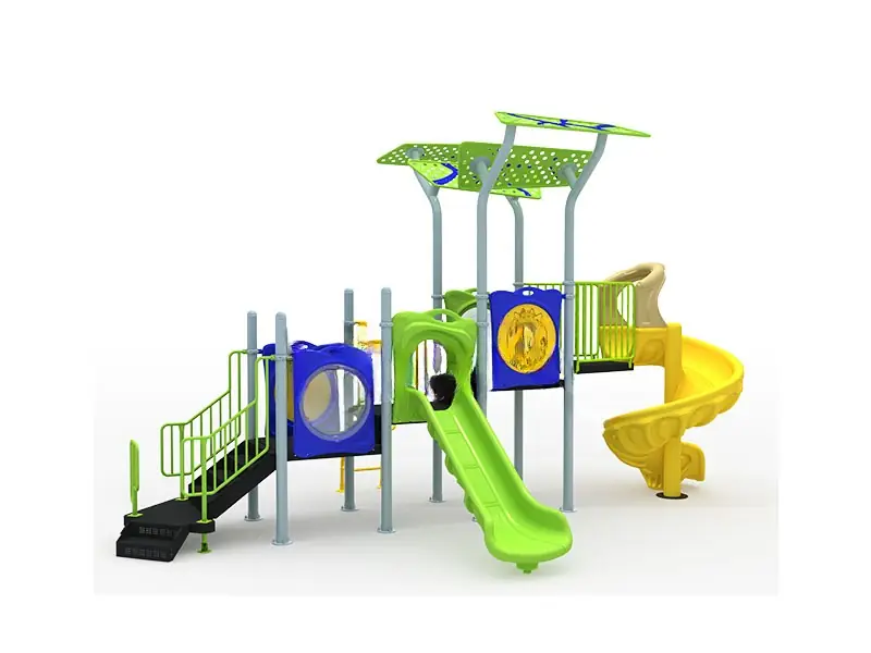 Playground exterior Serie Sabiduría · 7.6 × 4.5 × 4.45 m