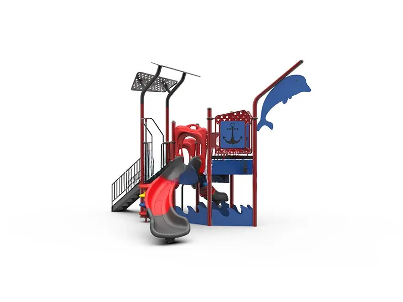 Playground exterior Serie Sabiduría · 5.9 × 6.4 × 4.5 m