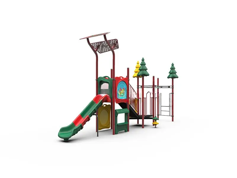 Playground exterior Serie Sabiduría · 2.3 × 9.3 × 4.5 m