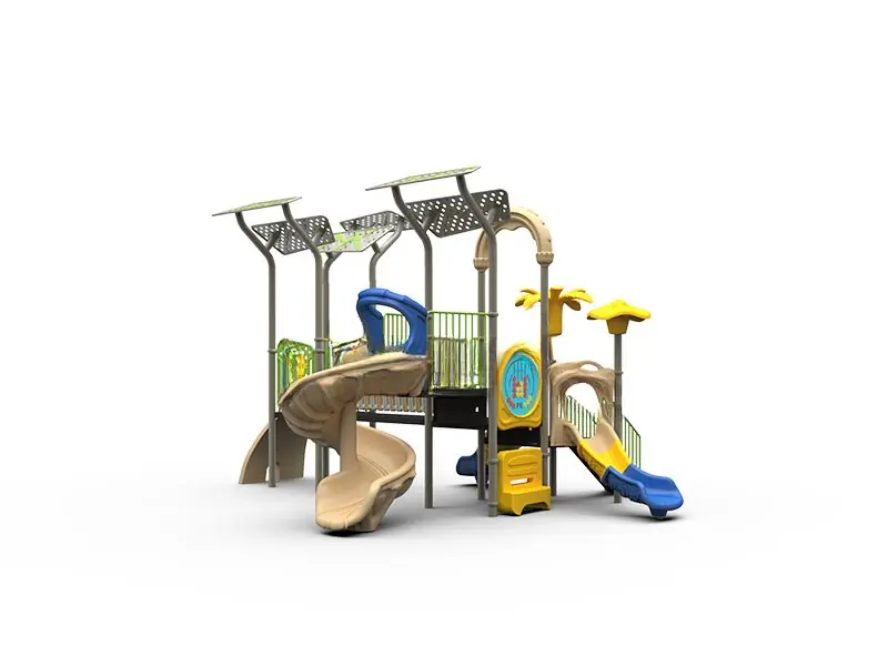 Playground exterior Serie Sabiduría · 7.5 × 5.8 × 4.5 m
