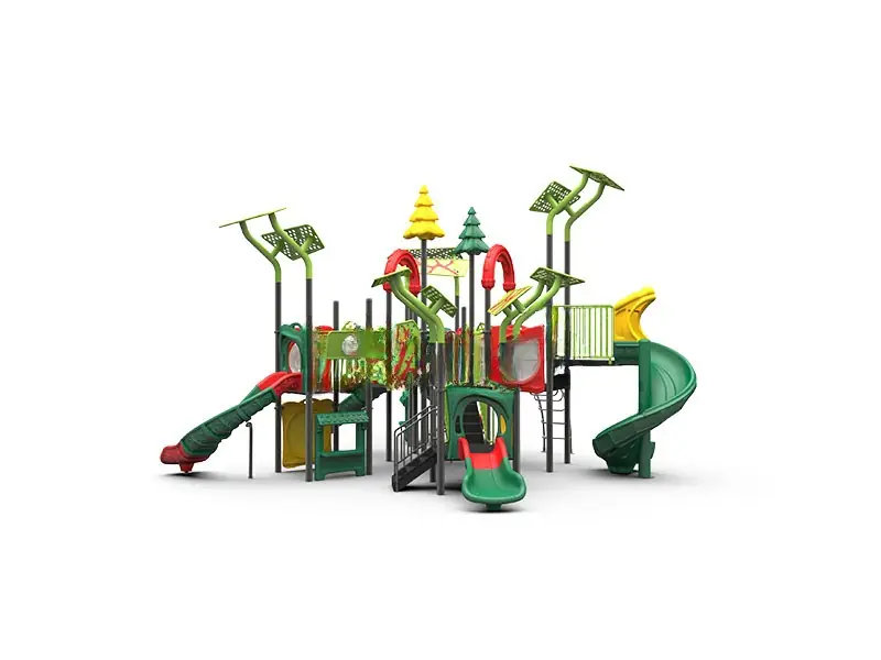 Playground exterior Serie Sabiduría · 9.6 × 8.4 × 5.4 m
